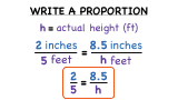 How Do You Set Up a Proportion from a Word Problem?