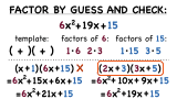 How Do You Factor a Polynomial by Guessing and Checking?