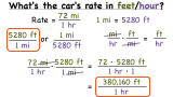 How Do You Use Dimensional Analysis to Convert Units on One Part of a Rate?